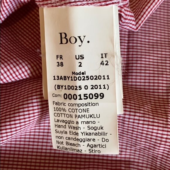 Boy. By Band of Outsiders Blouse size 2 - Picture 7 of 7